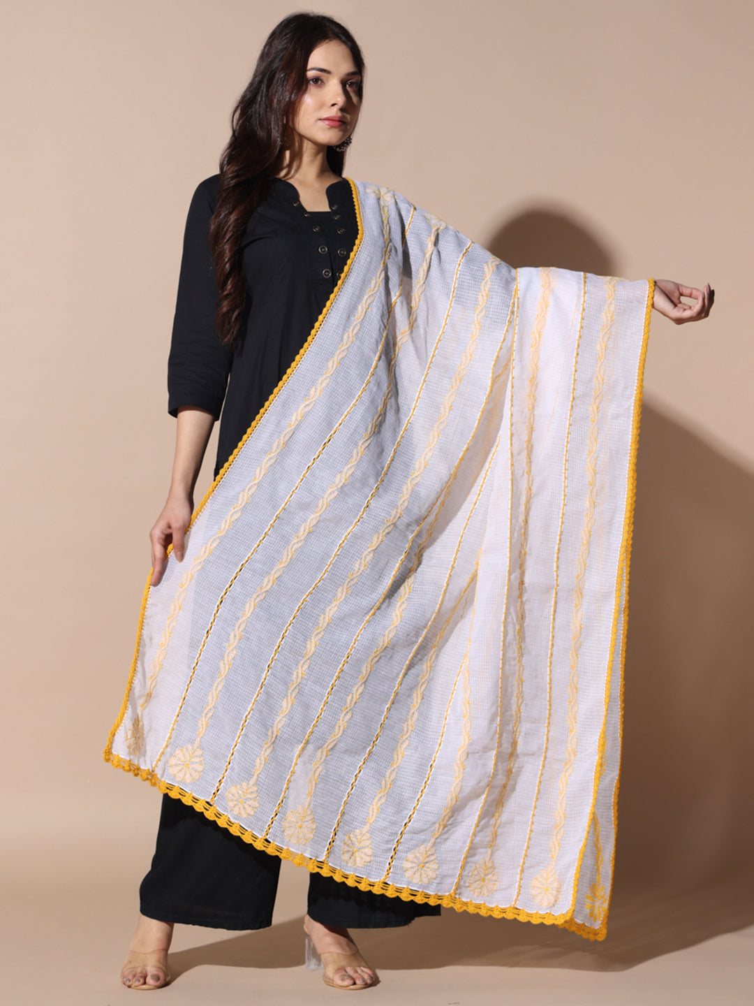 chikankari dupatta