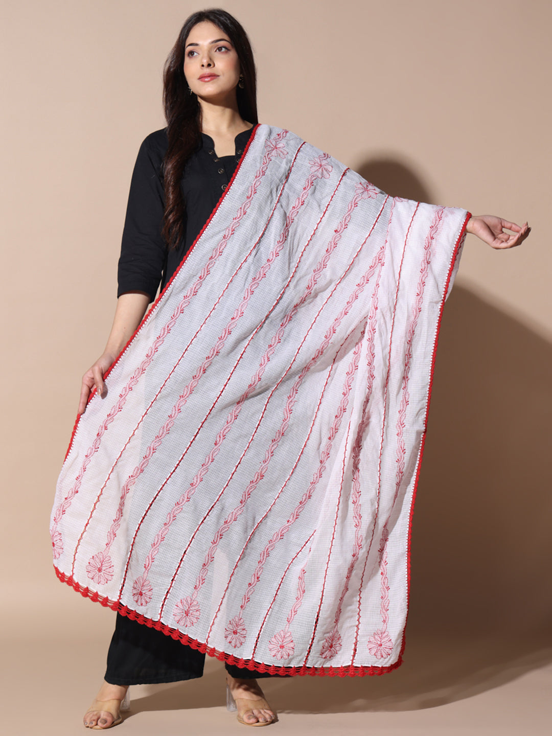 chikankari dupatta
