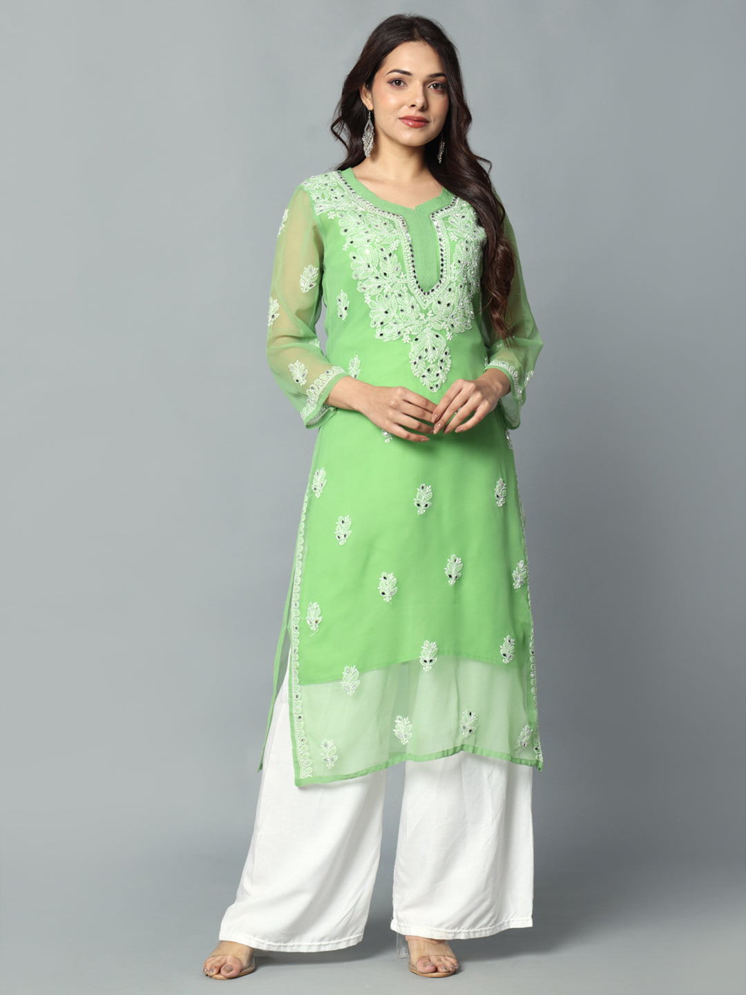 Chikankari kurti