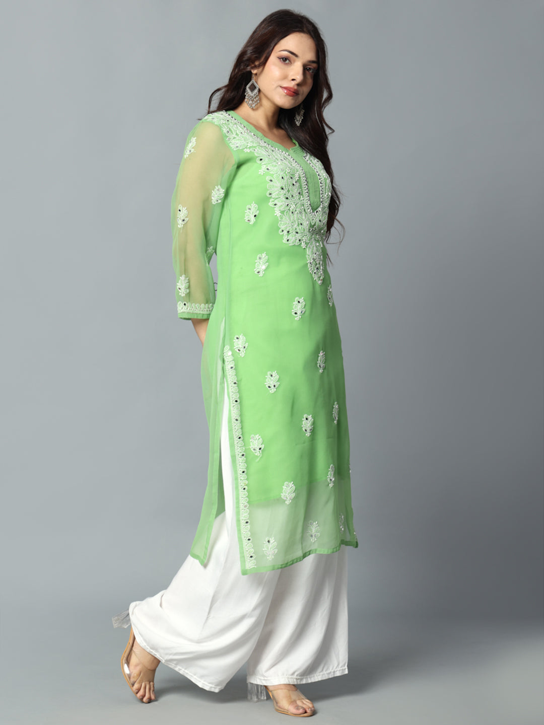 Chikankari kurti