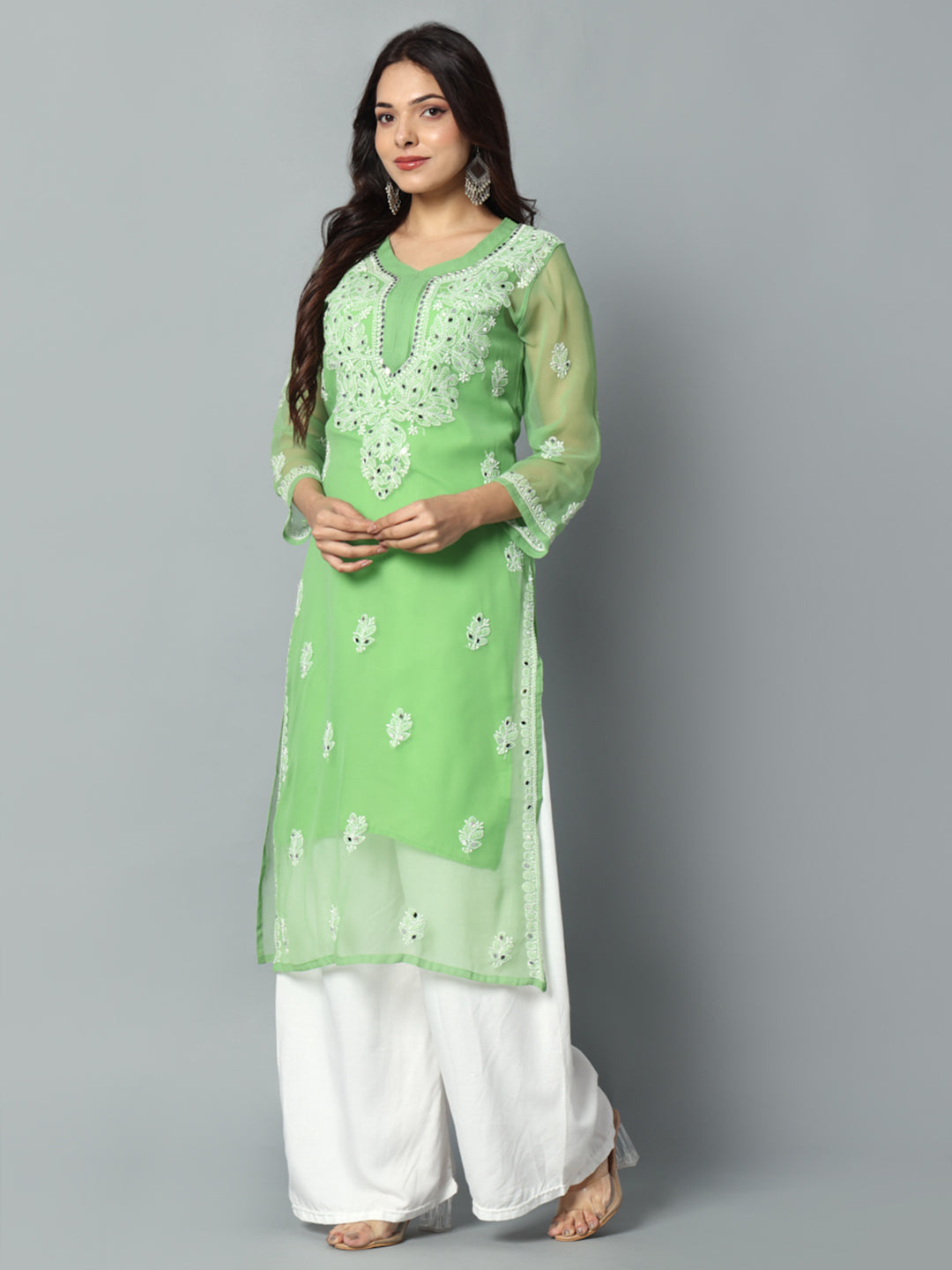 Chikankari kurti