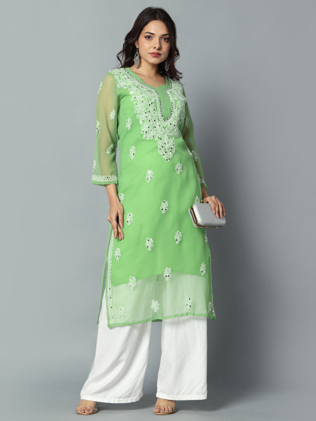 Chikankari kurti