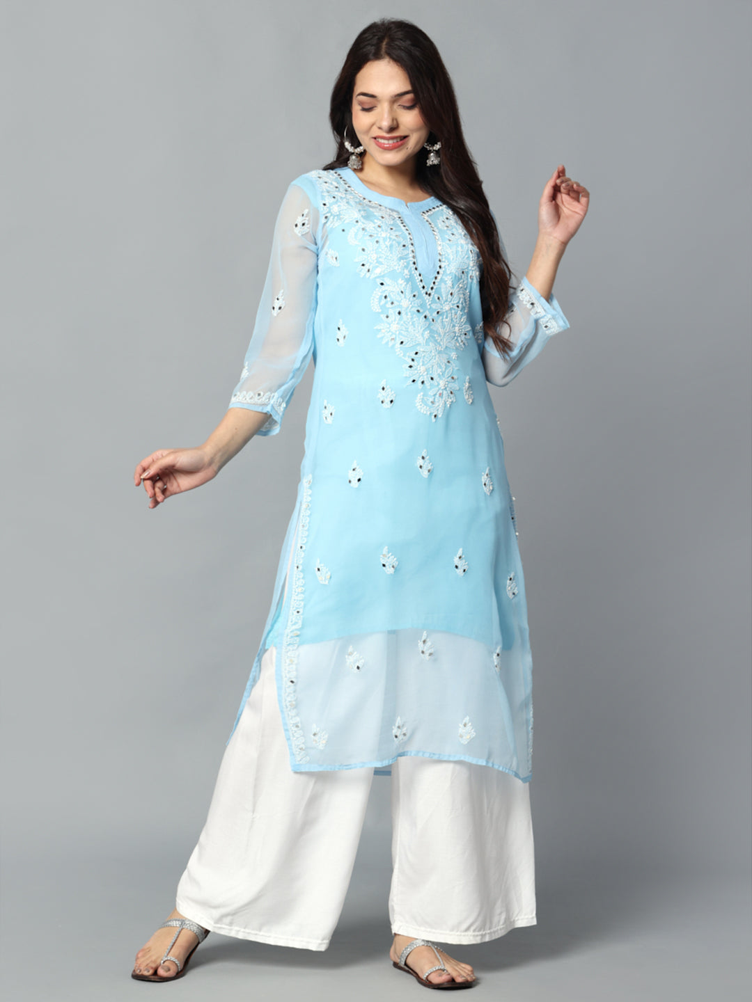 Chikankari kurti
