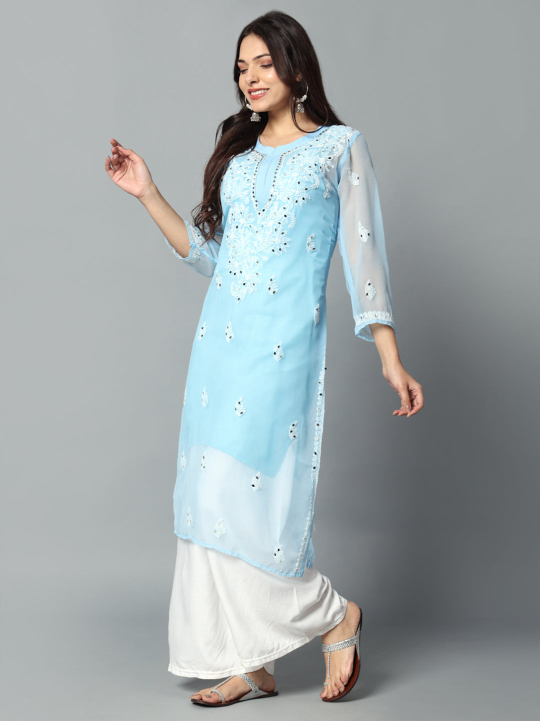 Chikankari kurti