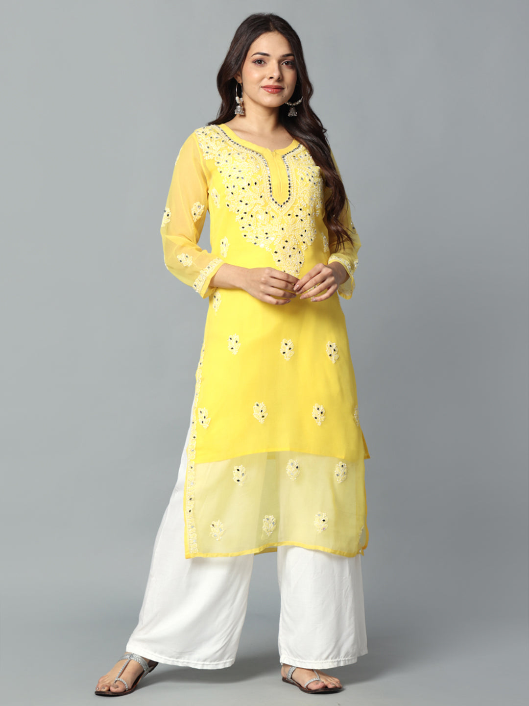 Chikankari kurti