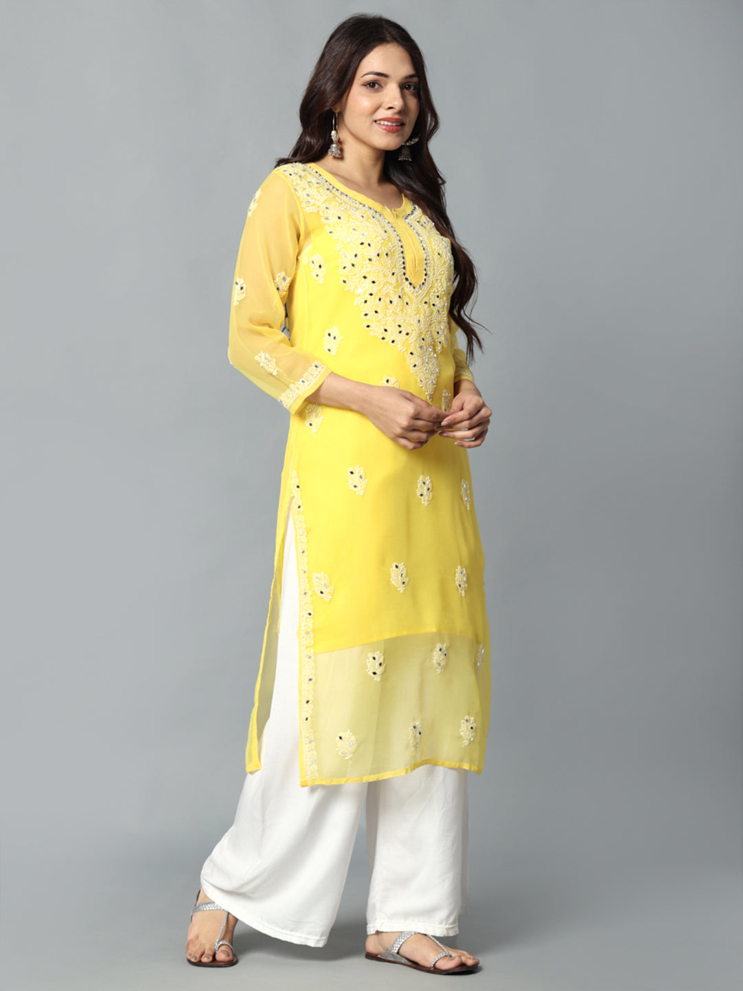 Chikankari kurti