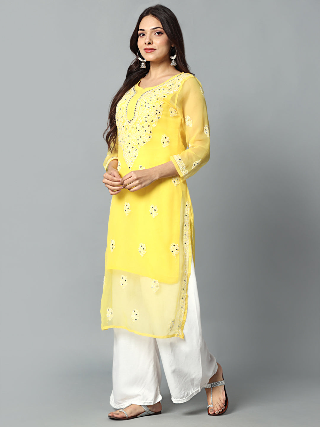 Chikankari kurti