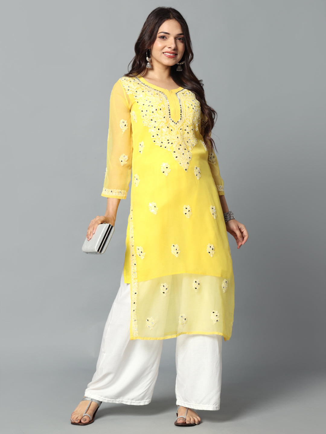 Chikankari kurti