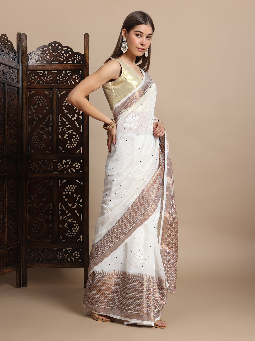 chanderi saree