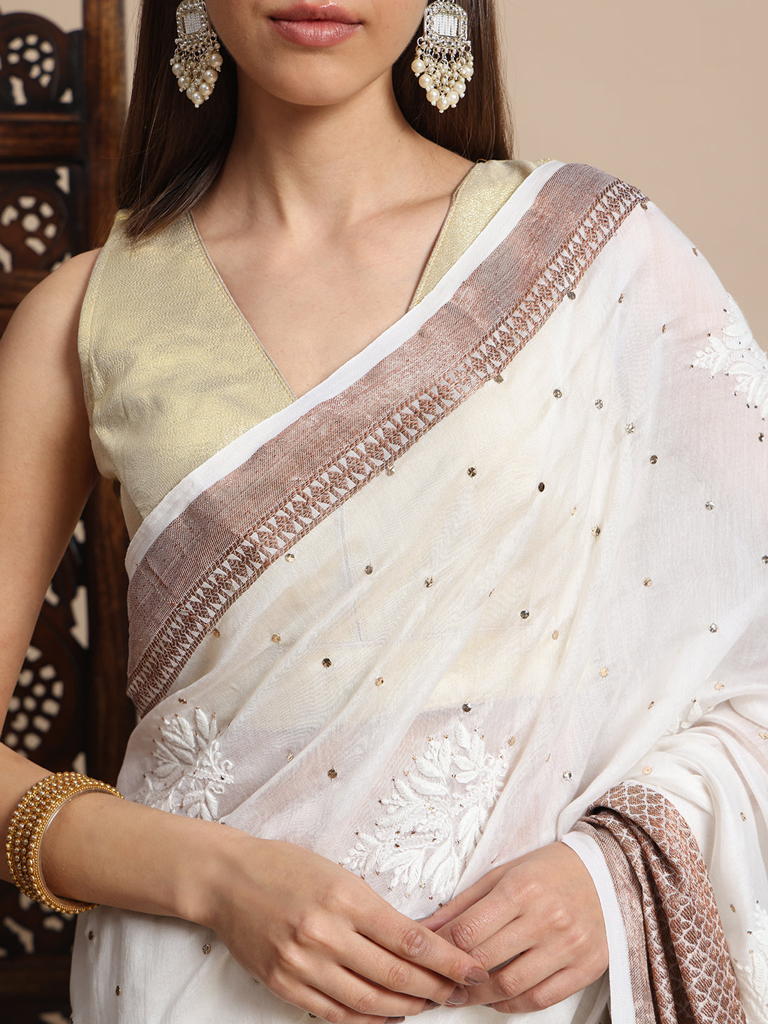 chanderi saree