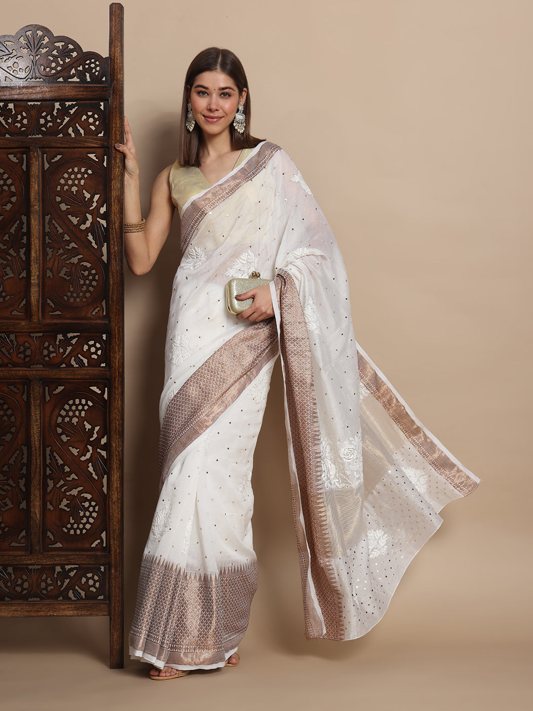 chanderi saree