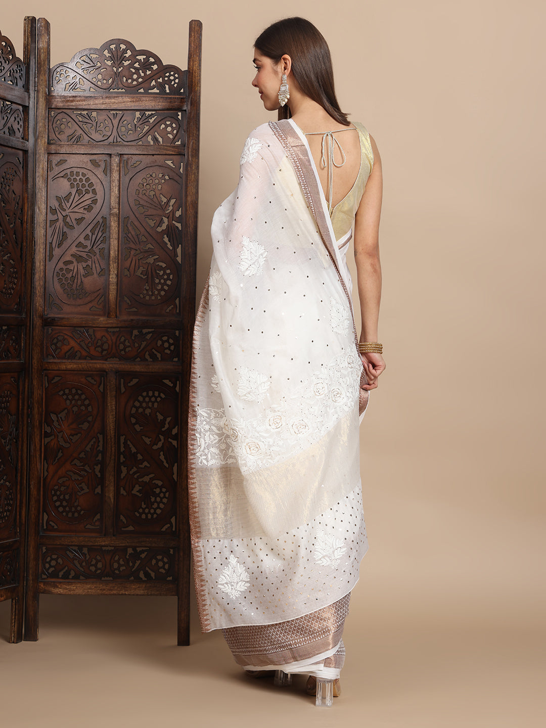 chanderi saree