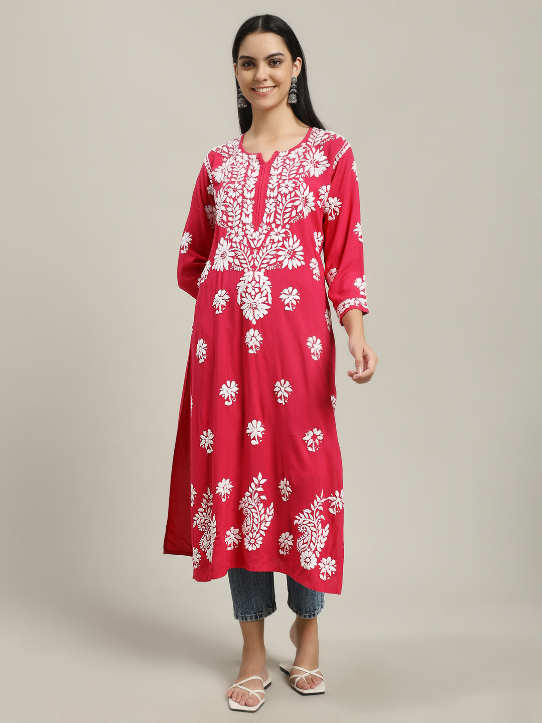 ChikanKari Kurti