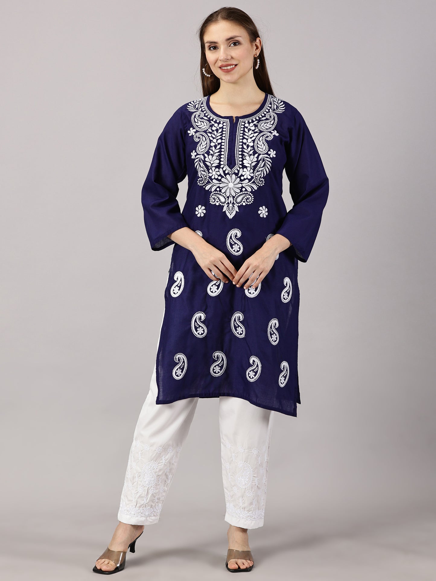 CHIKANKARI KURTI