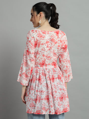 Short chikankari kurti for womens Short chikankari kurti for womens