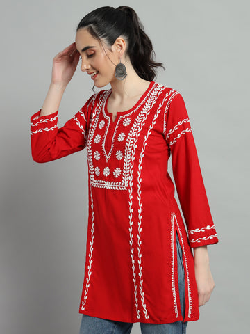 chikan kurti chikan kurti