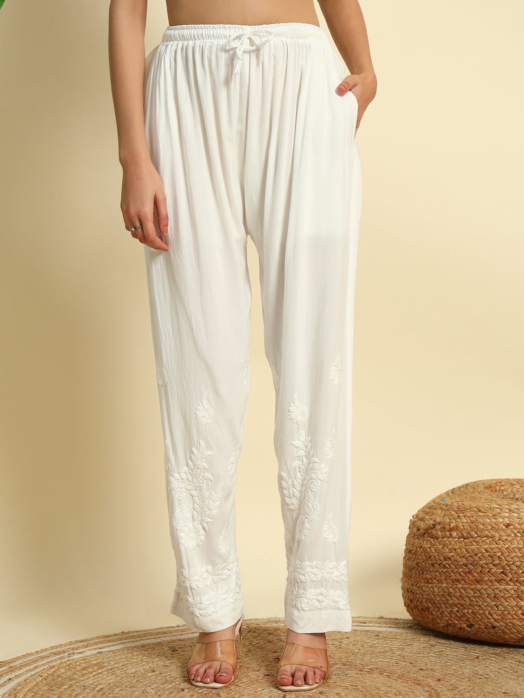 ChikanKari Rayon Pant