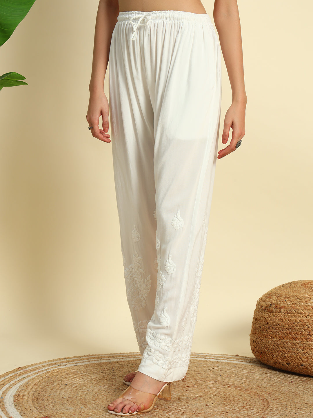 ChikanKari Rayon Pant