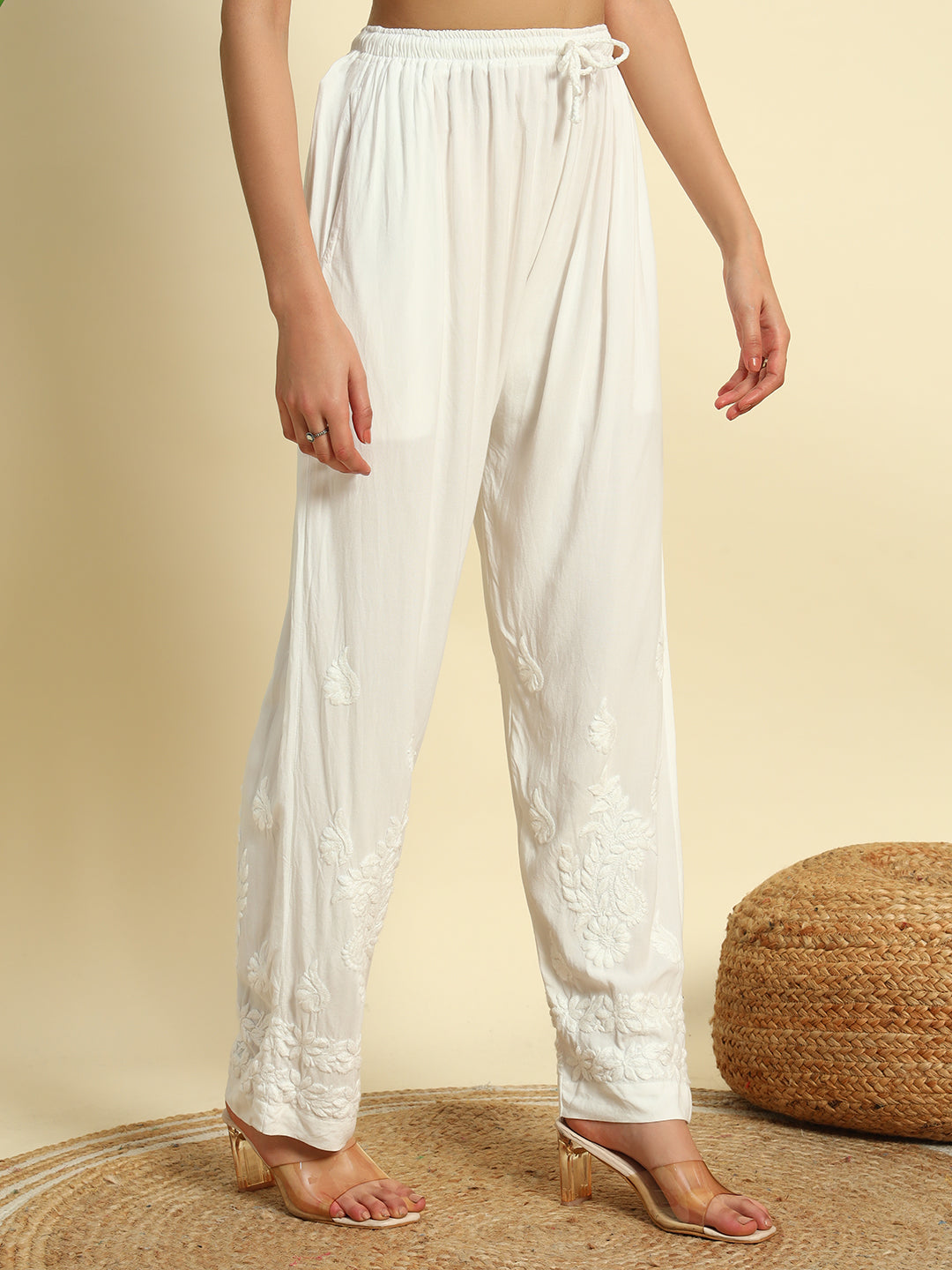 ChikanKari Rayon Pant