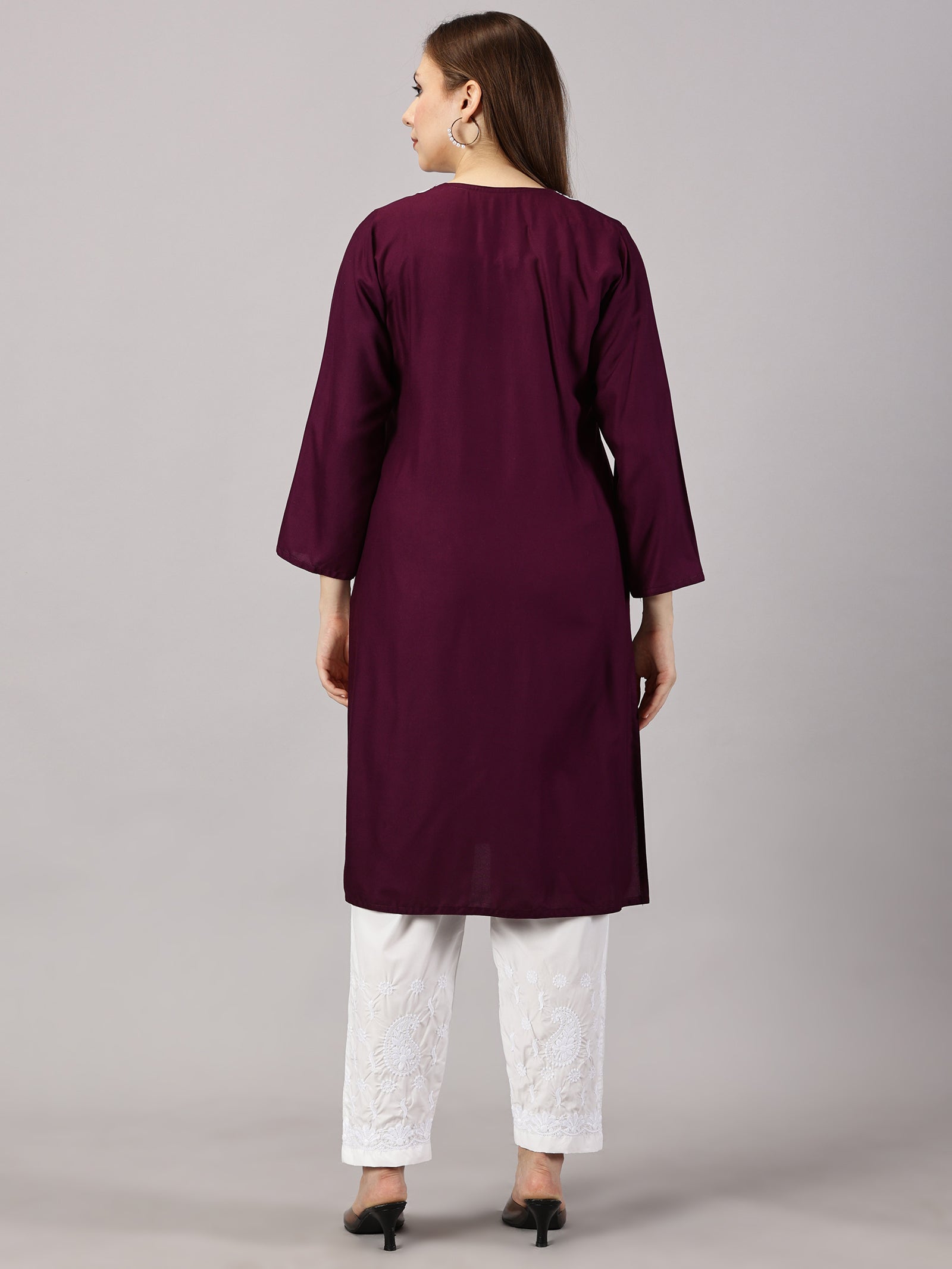 chikan kurti chikan kurti