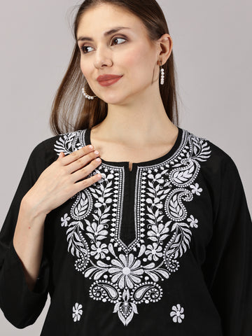 GIRL WEAR CHIKAN KURTI GIRL WEAR CHIKAN KURTI