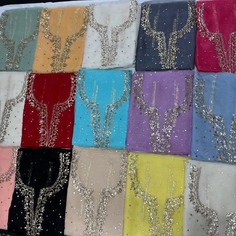 Organza Silk Shirt & Dupatta Organza Silk Shirt & Dupatta