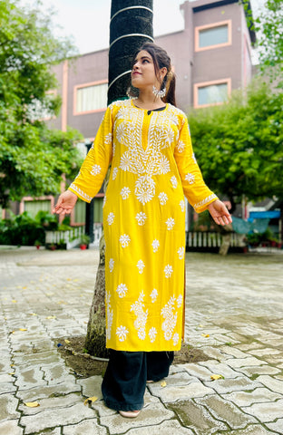 ChikanKari Kurti ChikanKari Kurti
