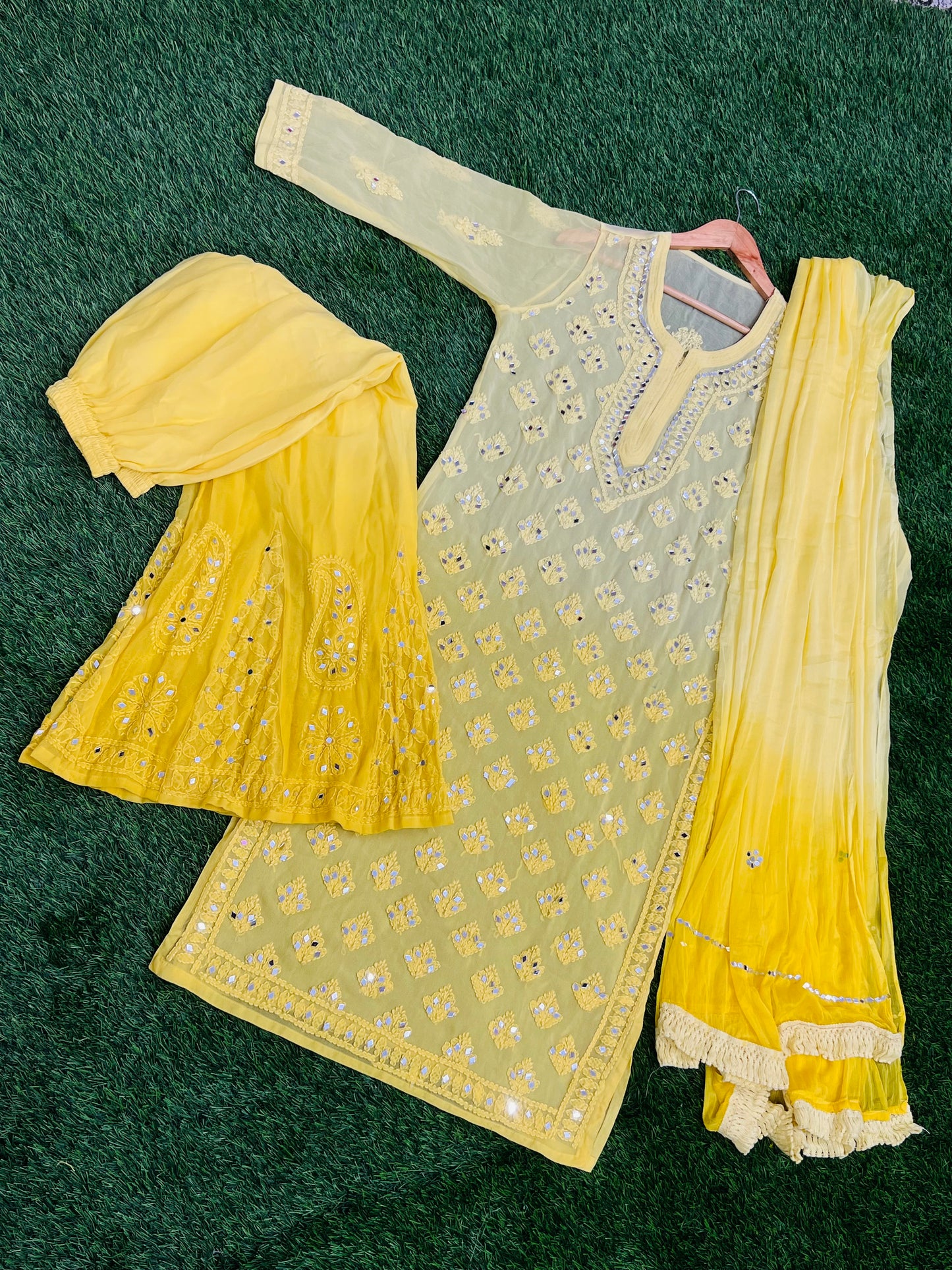 OMBRE DYE SHADED FULL SUITS