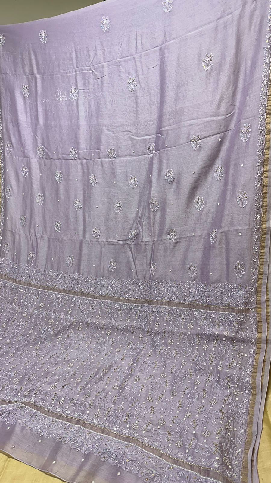 ChikanKari Saree