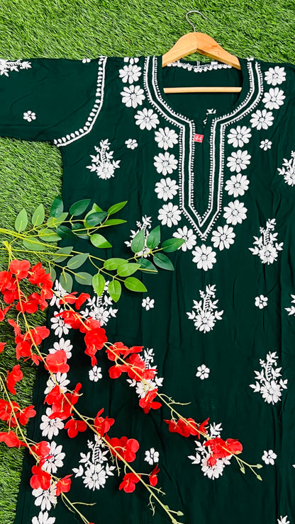 Modal Lucknowi Chikan Kurti