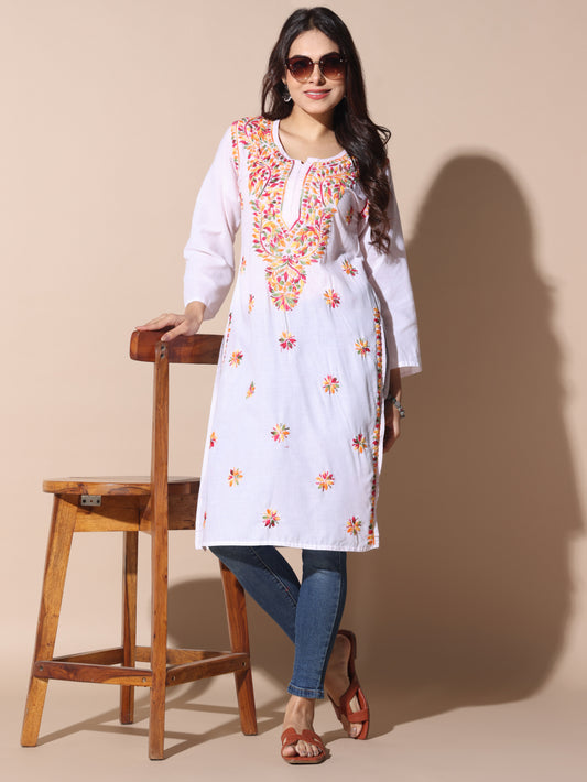 chikankari kurti