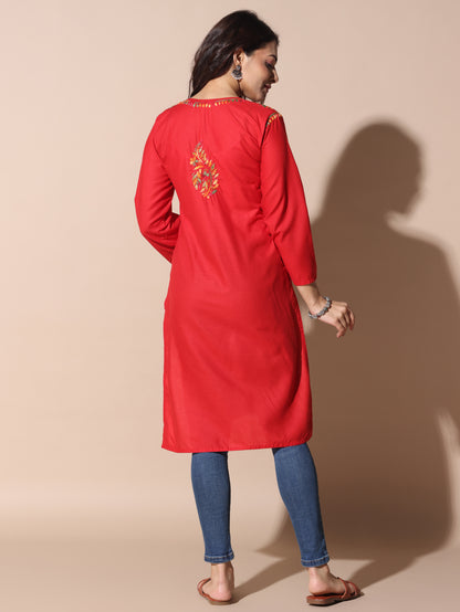 chikankari kurti