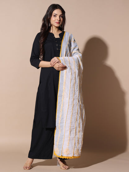 chikankari dupatta 