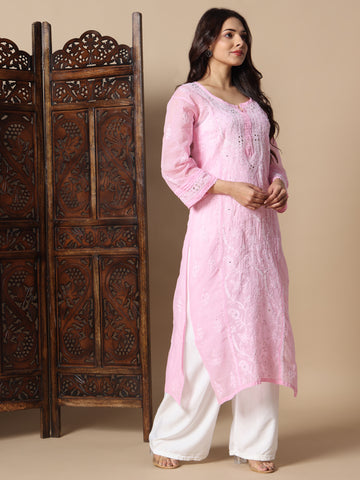 CHIKANKARI KURTI