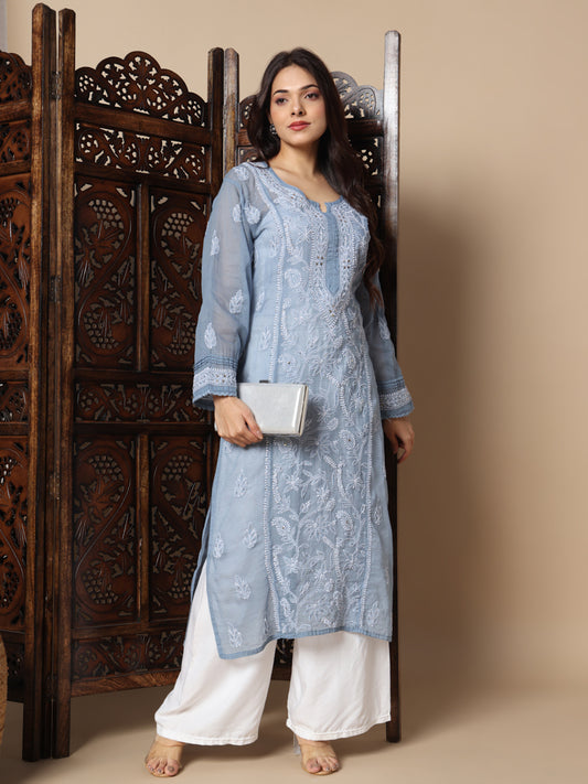 CHIKANKARI KURTI