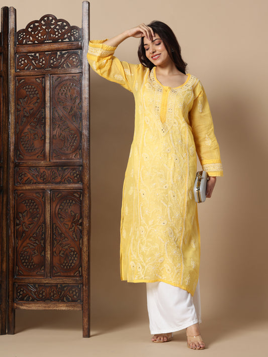 CHIKANKARI KURTI