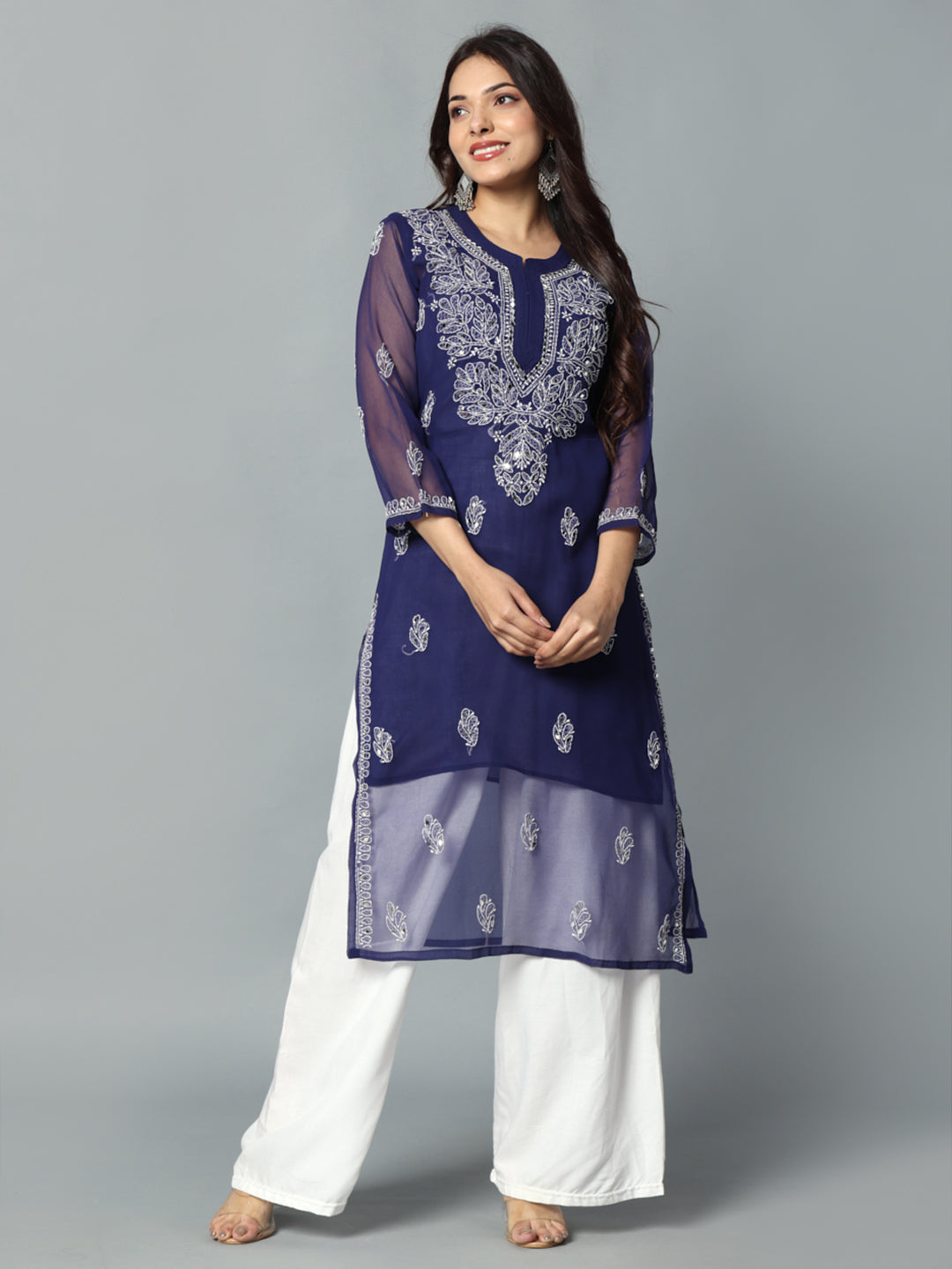 Chikankari kurti