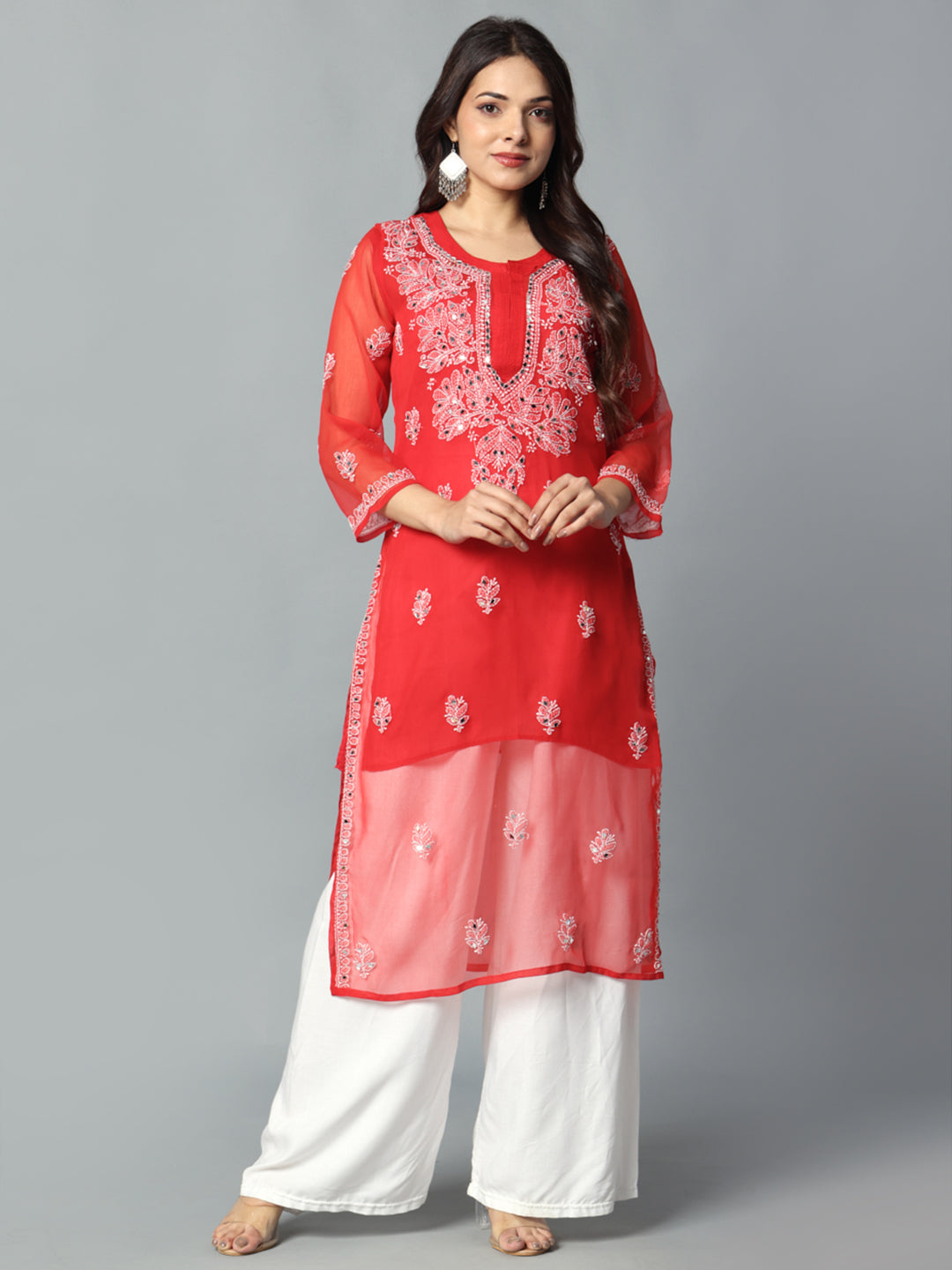 Chikankari kurti