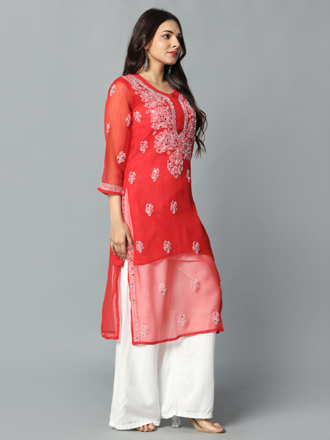 Chikankari kurti