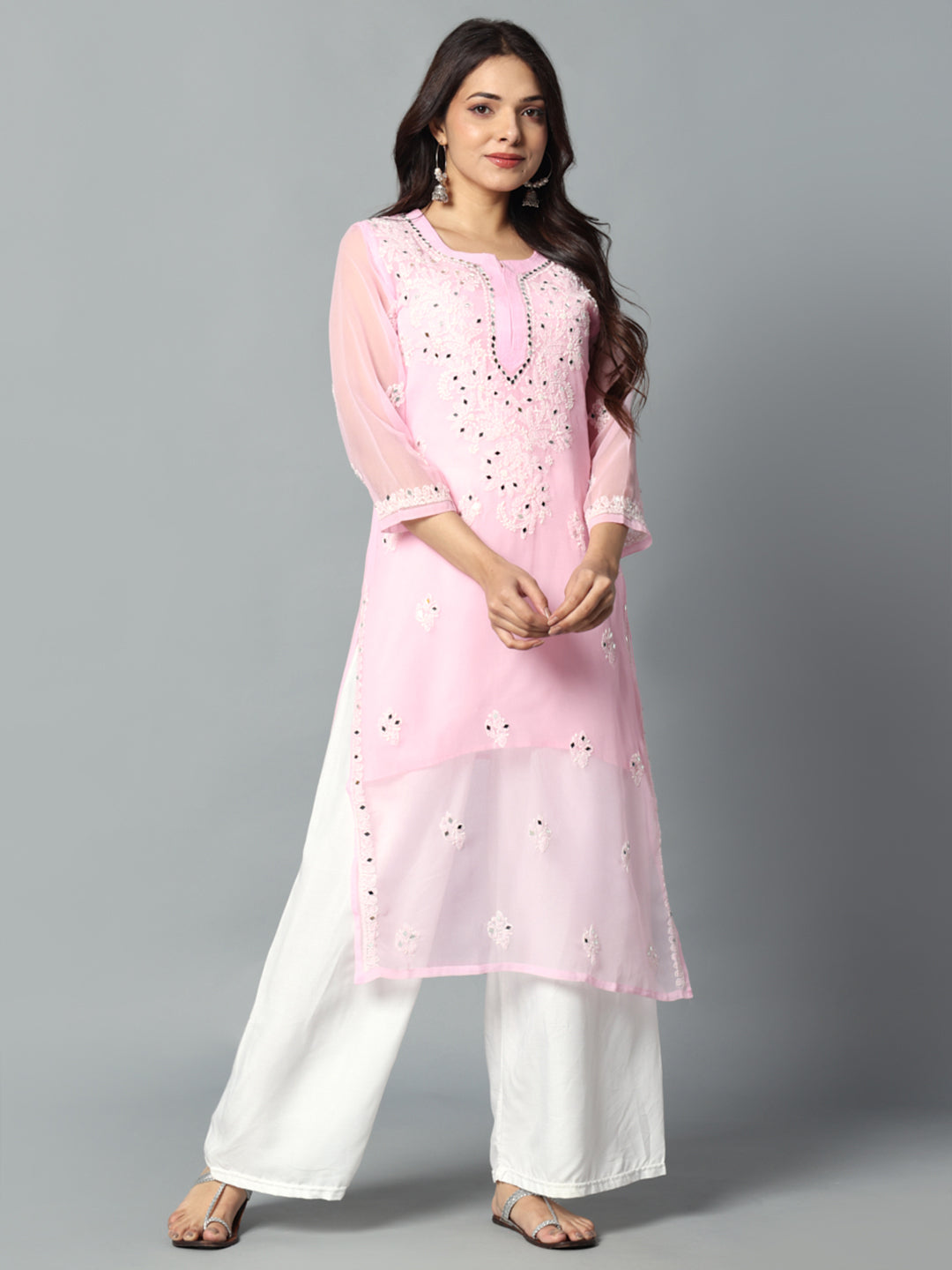 Chikankari kurti