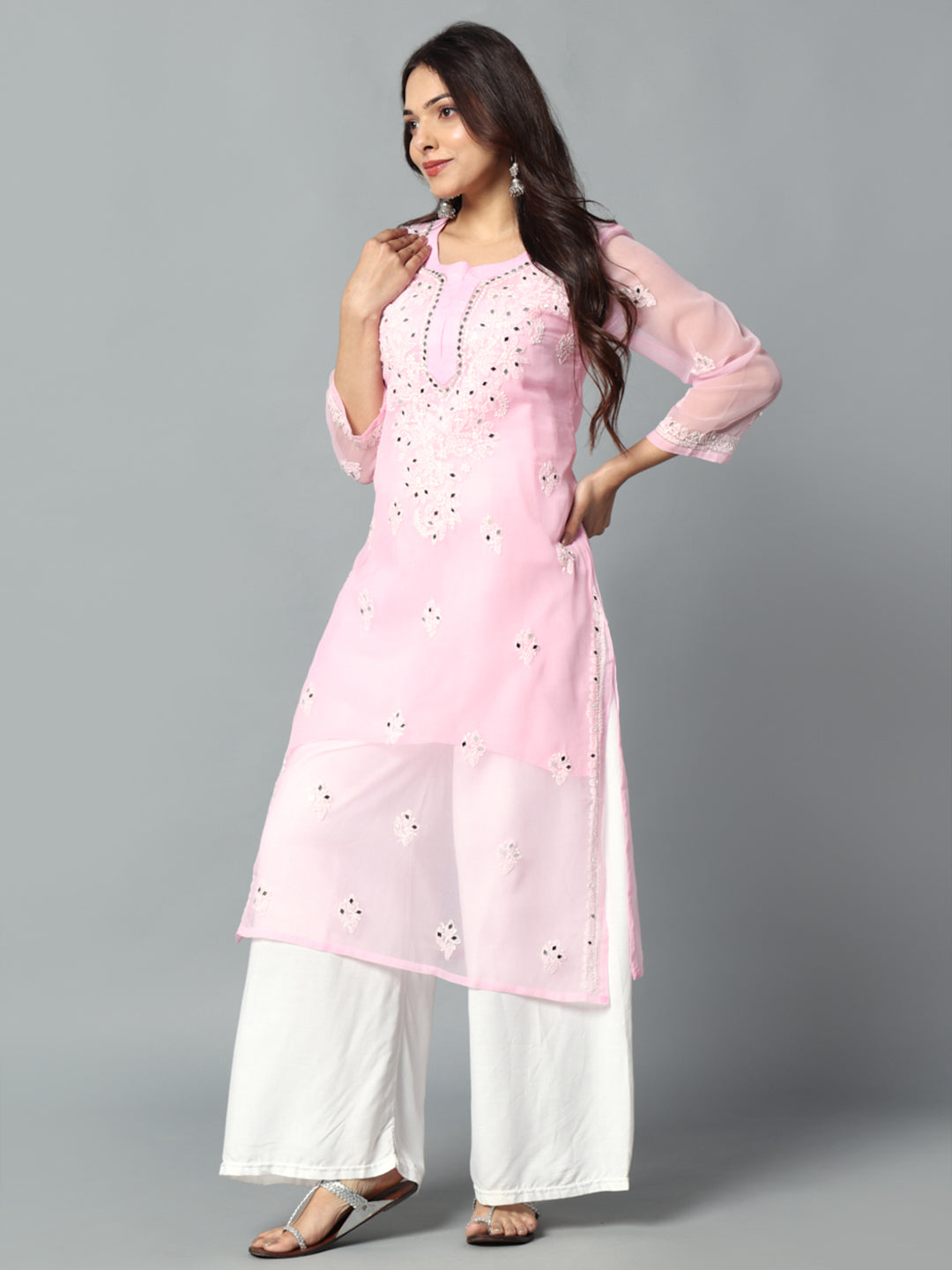 Chikankari kurti