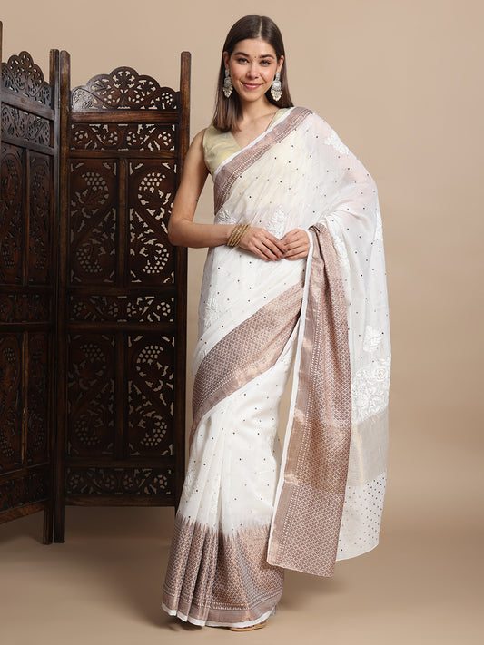 chanderi saree