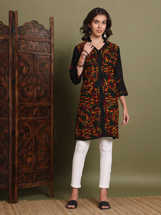 ChikanKari Multi Kurti