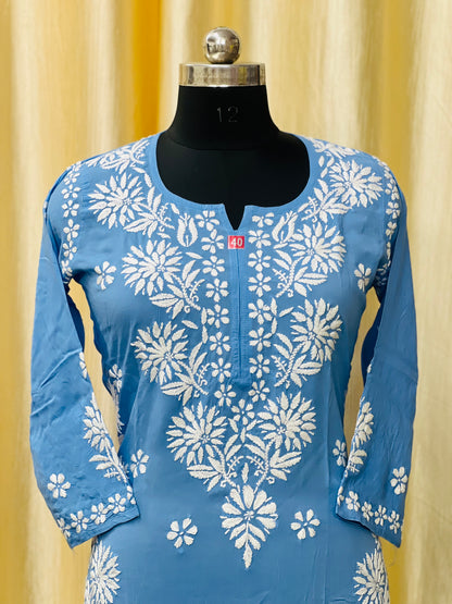 lucknowi Chikan Kurti