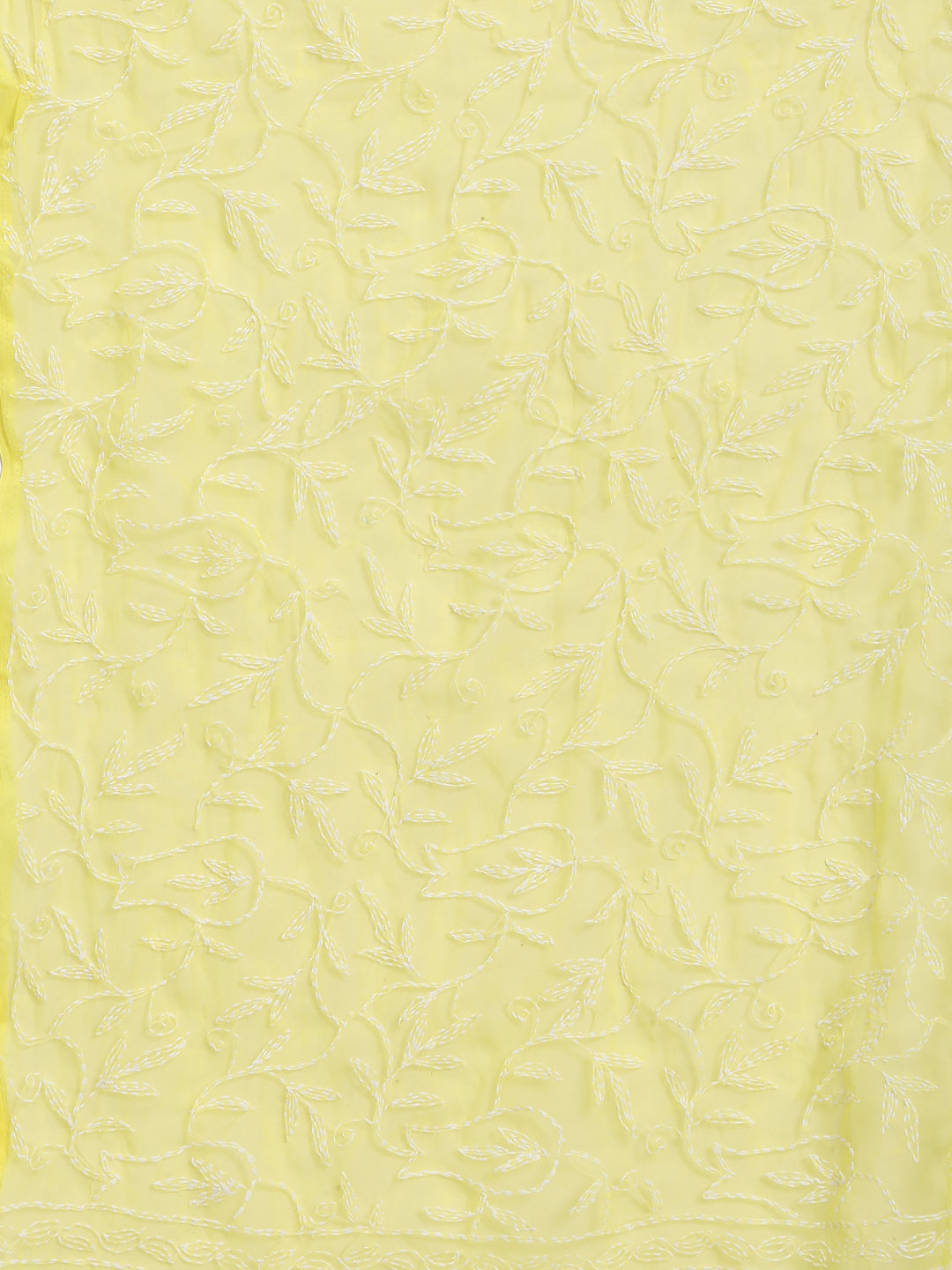 Exclusive Tepchi Hand-Made Chikankari Saree