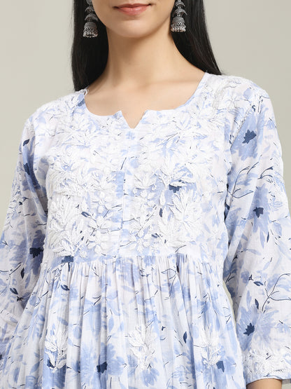 ChikanKari Long Gown