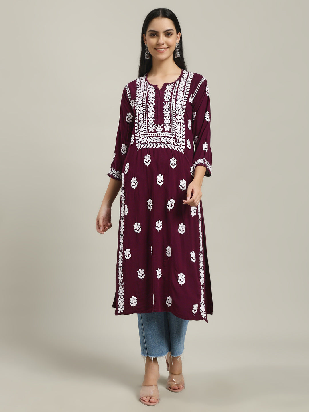 ChikanKari Kurti 