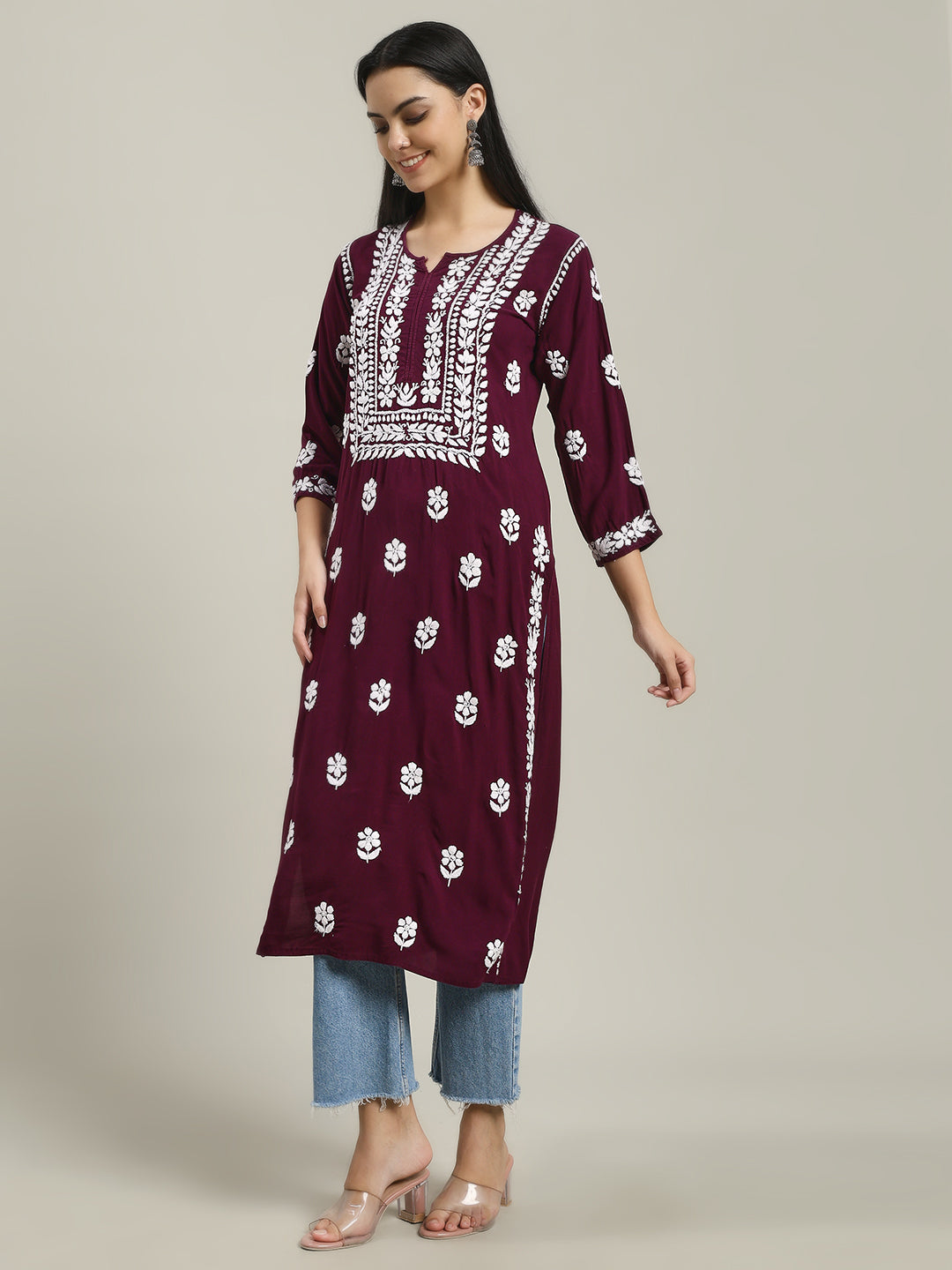 ChikanKari Kurti 