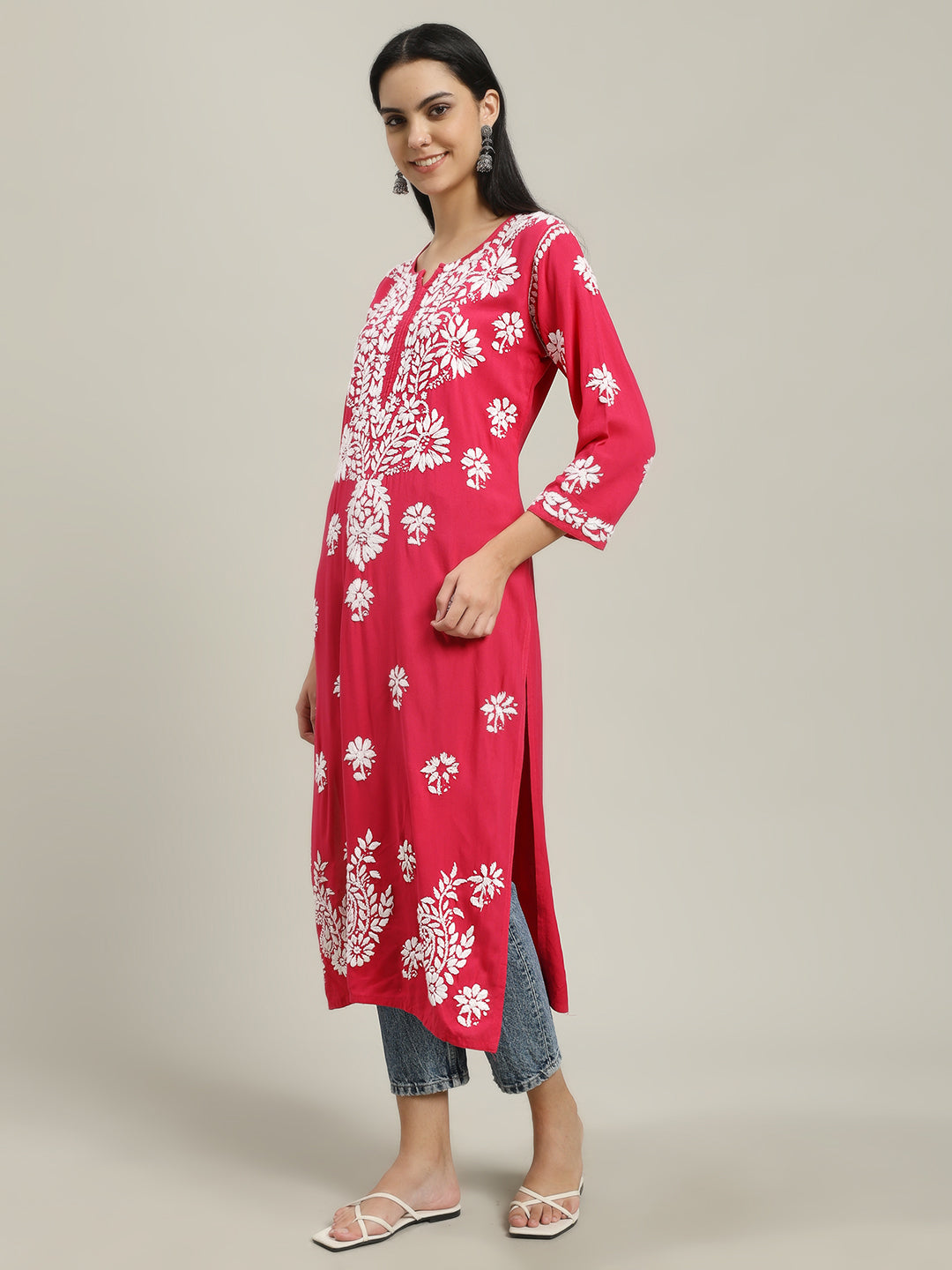 ChikanKari Kurti 