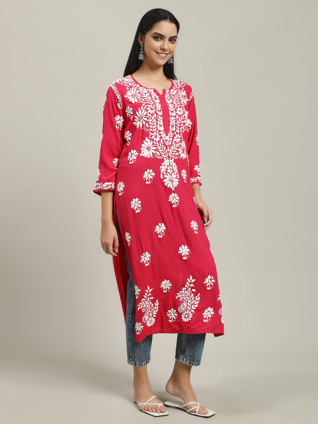ChikanKari Kurti 